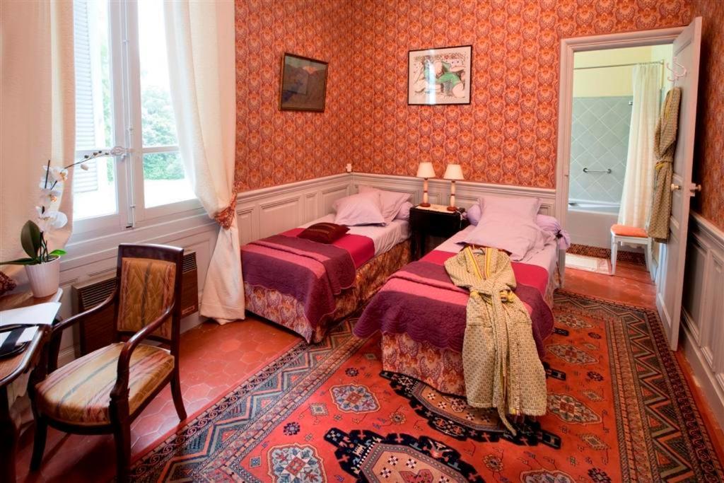 Chateau De Raissac Béziers Kamer foto